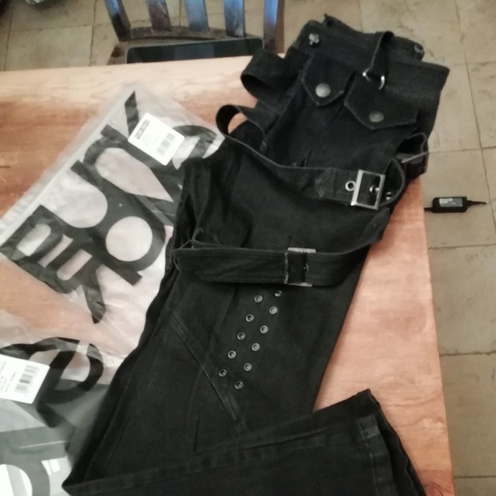 Punk Rave - Black Jean - Resident Evil Trousers